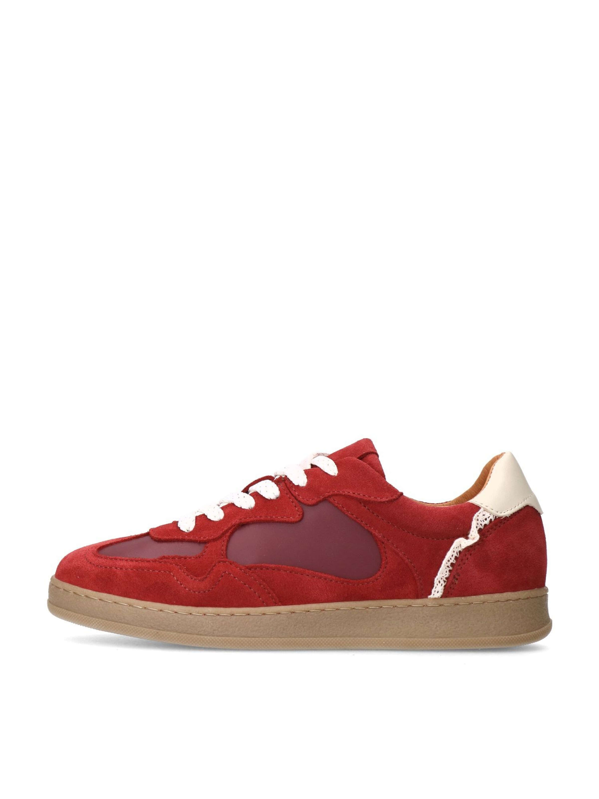 MANFIELD Sneaker in Rot