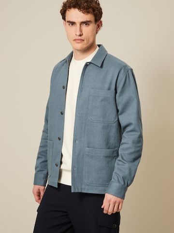 Next Jacke in Blau: Vorderseite