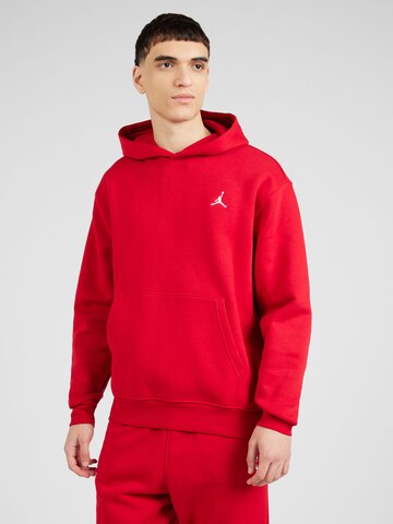 Jordan Sweatshirt 'Essential' in Rot: predná strana