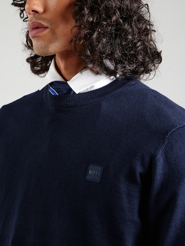 BOSS Pullover 'Kanovano' in Blau