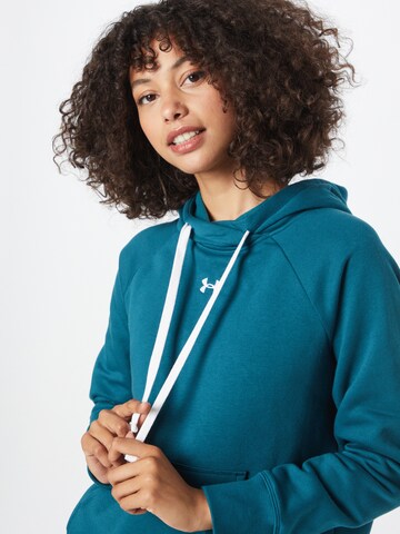 UNDER ARMOUR Sport sweatshirt 'Rival' i grön