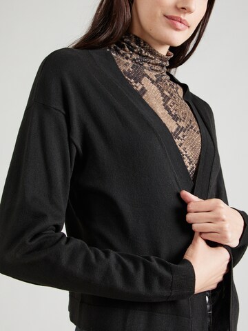 ABOUT YOU Knit Cardigan in Black