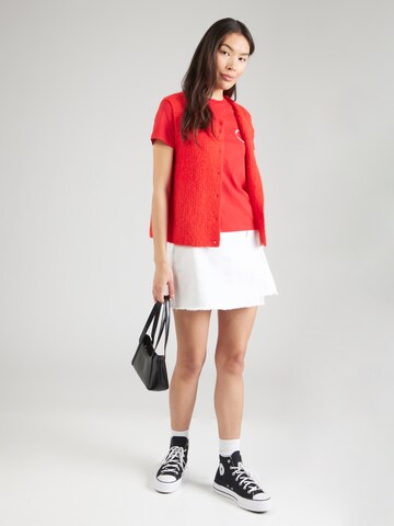Maglietta di Tommy Jeans in rosso