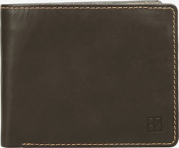 BODENSCHATZ Wallet 'BICOLOUR' in Black: front