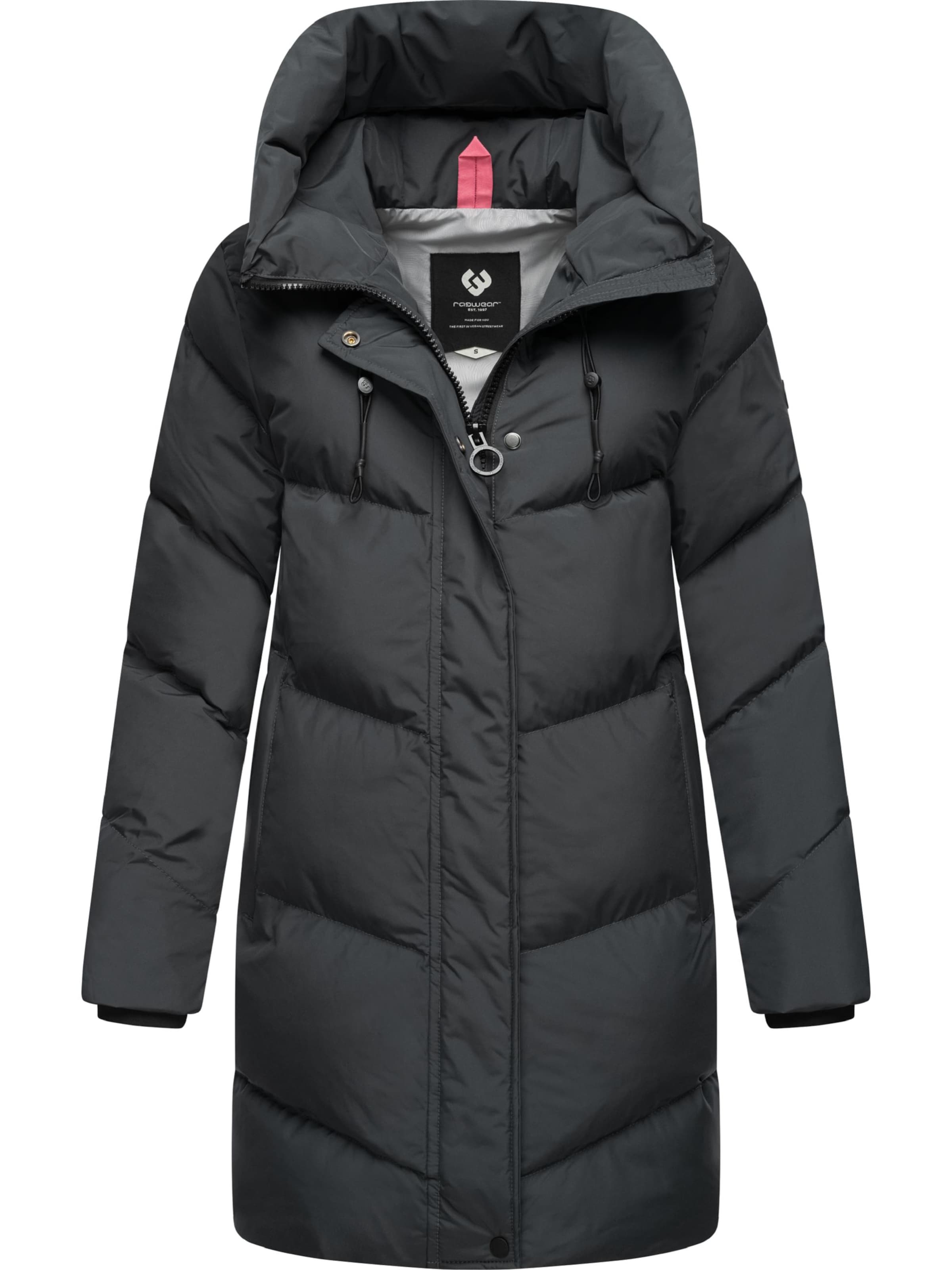 Ragwear Χειμερινό παλτό 'Avelin' σε γκρι: μπροστά