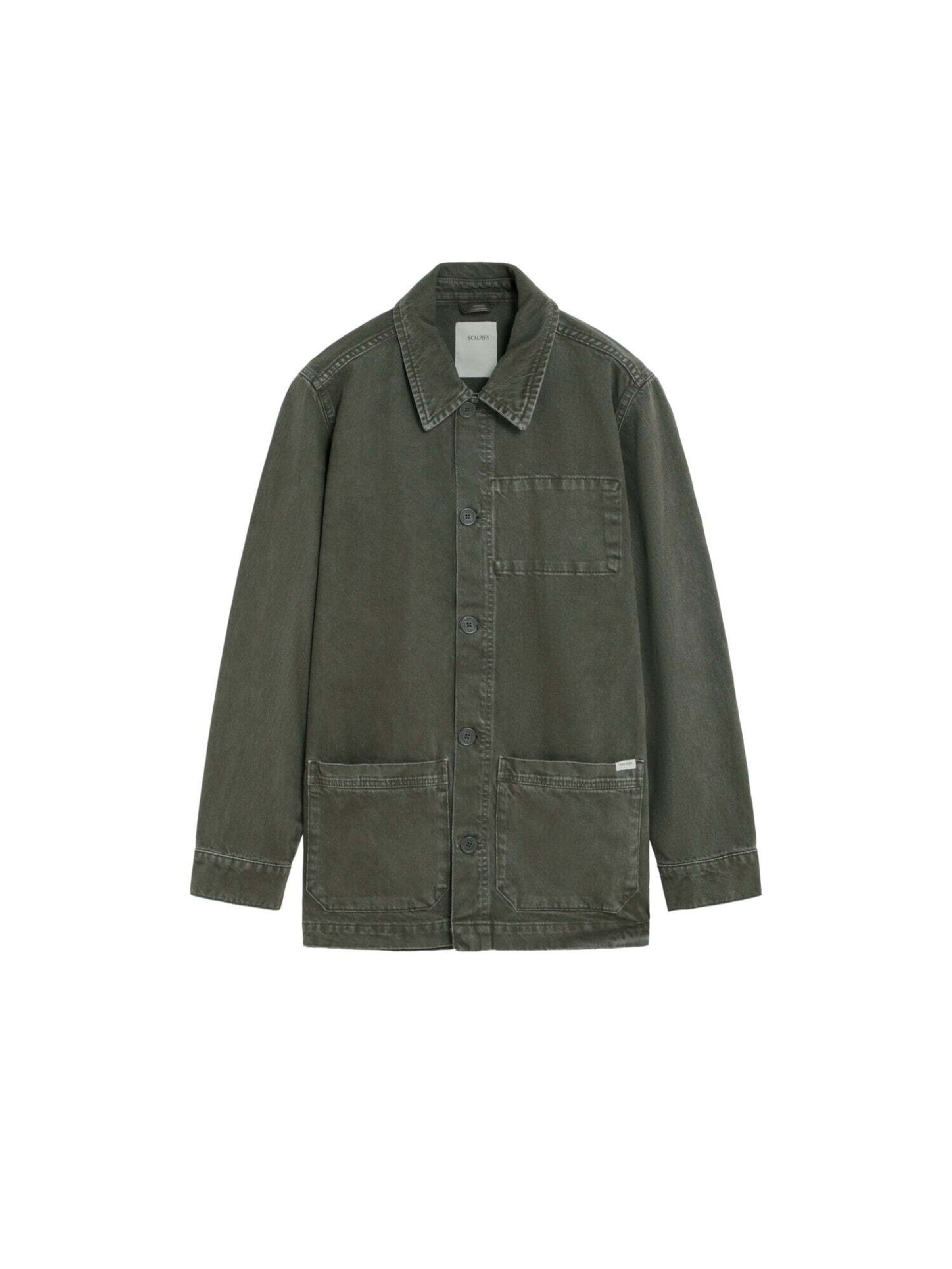 Scalpers Kevad-sügisjope 'Murano Worker', värv roheline: eest vaates