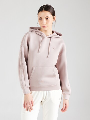 GUESS - Sweatshirt de desporto 'BRENDA' em rosa: frente