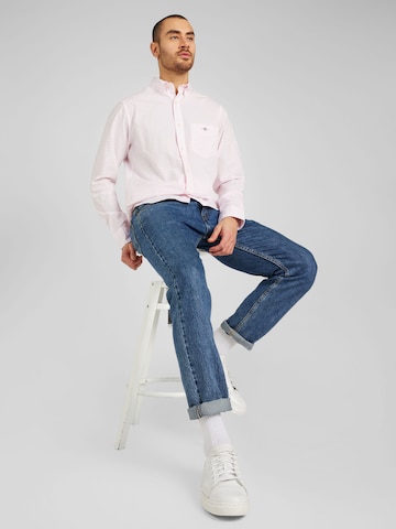 GANT Regular Fit Hemd in Pink