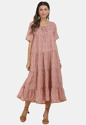 usha FESTIVAL Kleid in Roze: voorkant