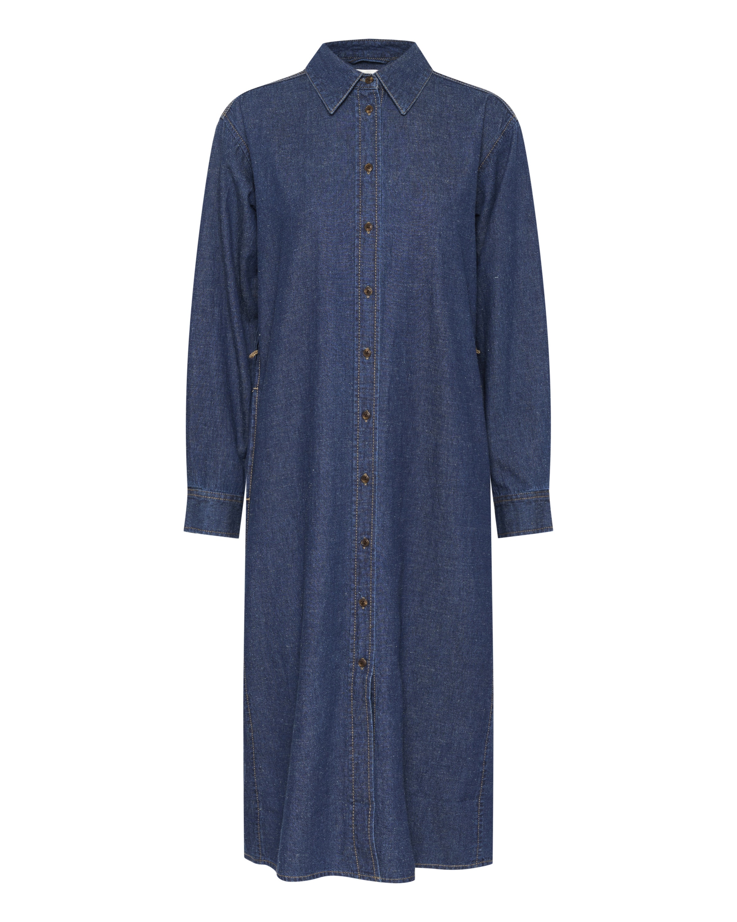 InWear - Vestidos camiseiros 'Rubina' em azul: frente