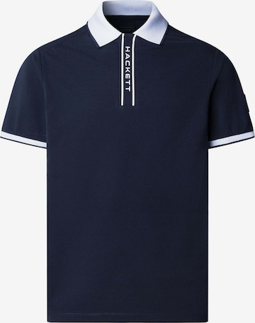 T-Shirt Hackett London en bleu : devant