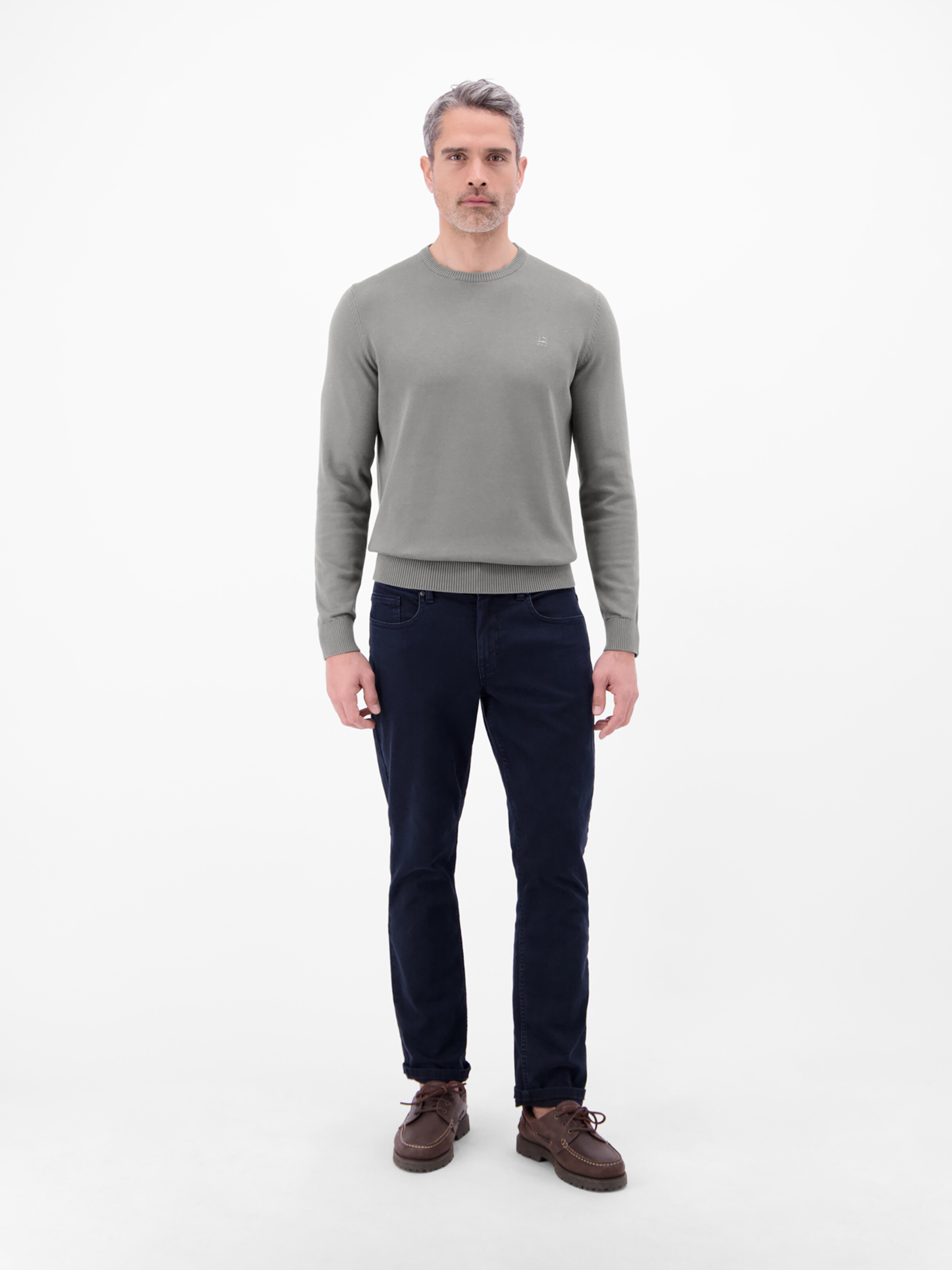 LERROS Pullover in Grau: Vorderseite