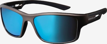 BACK IN BLACK Eyewear Sonnenbrille in Schwarz: predná strana