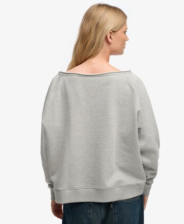 Sweat-shirt 'Athletic Essentials' Superdry & Co en gris