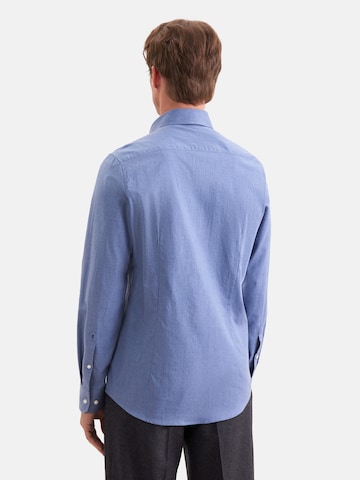 Coupe slim Chemise business SEIDENSTICKER en bleu