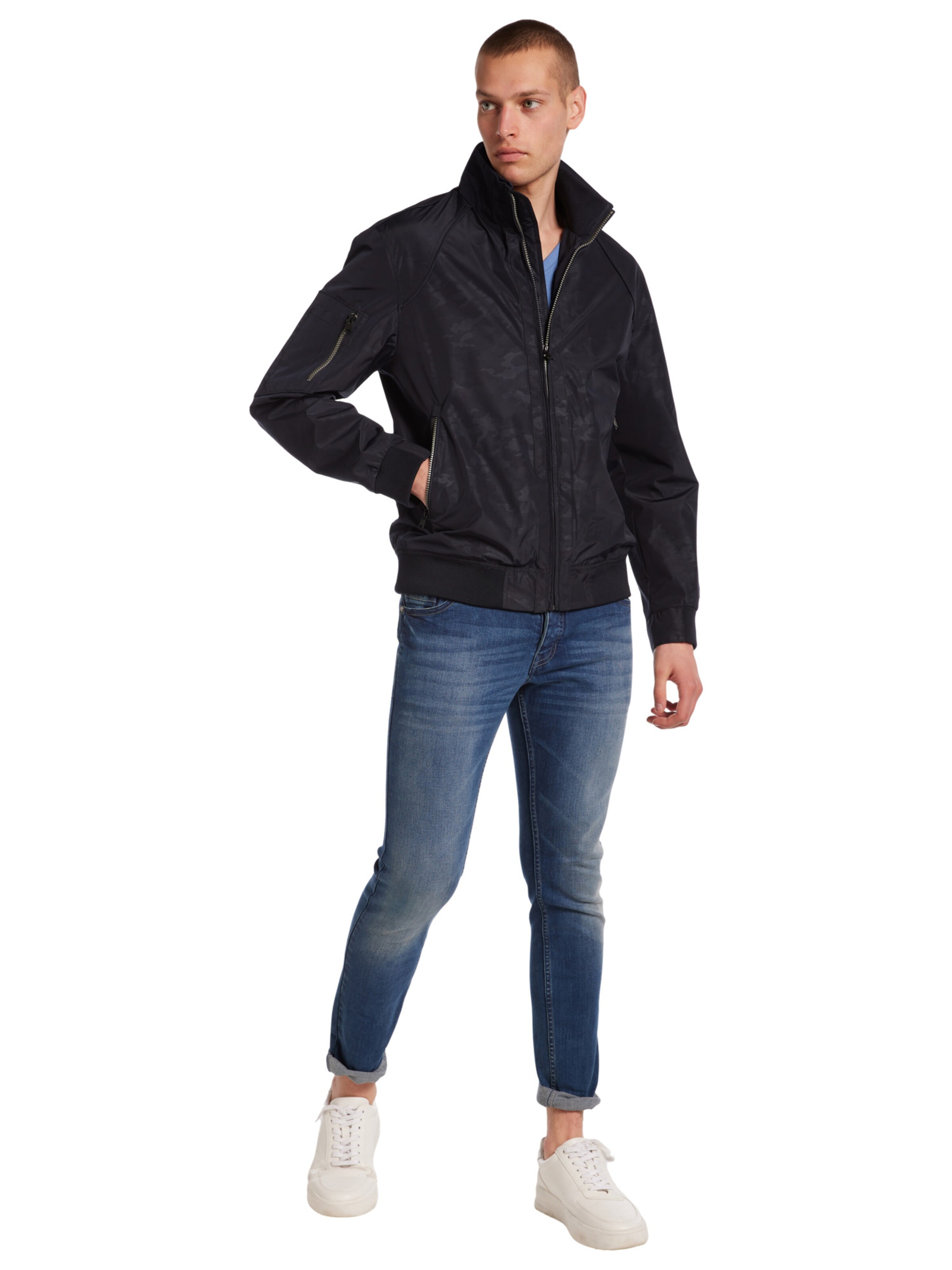 Veste mi-saison 'Beard' Bruno Banani en bleu