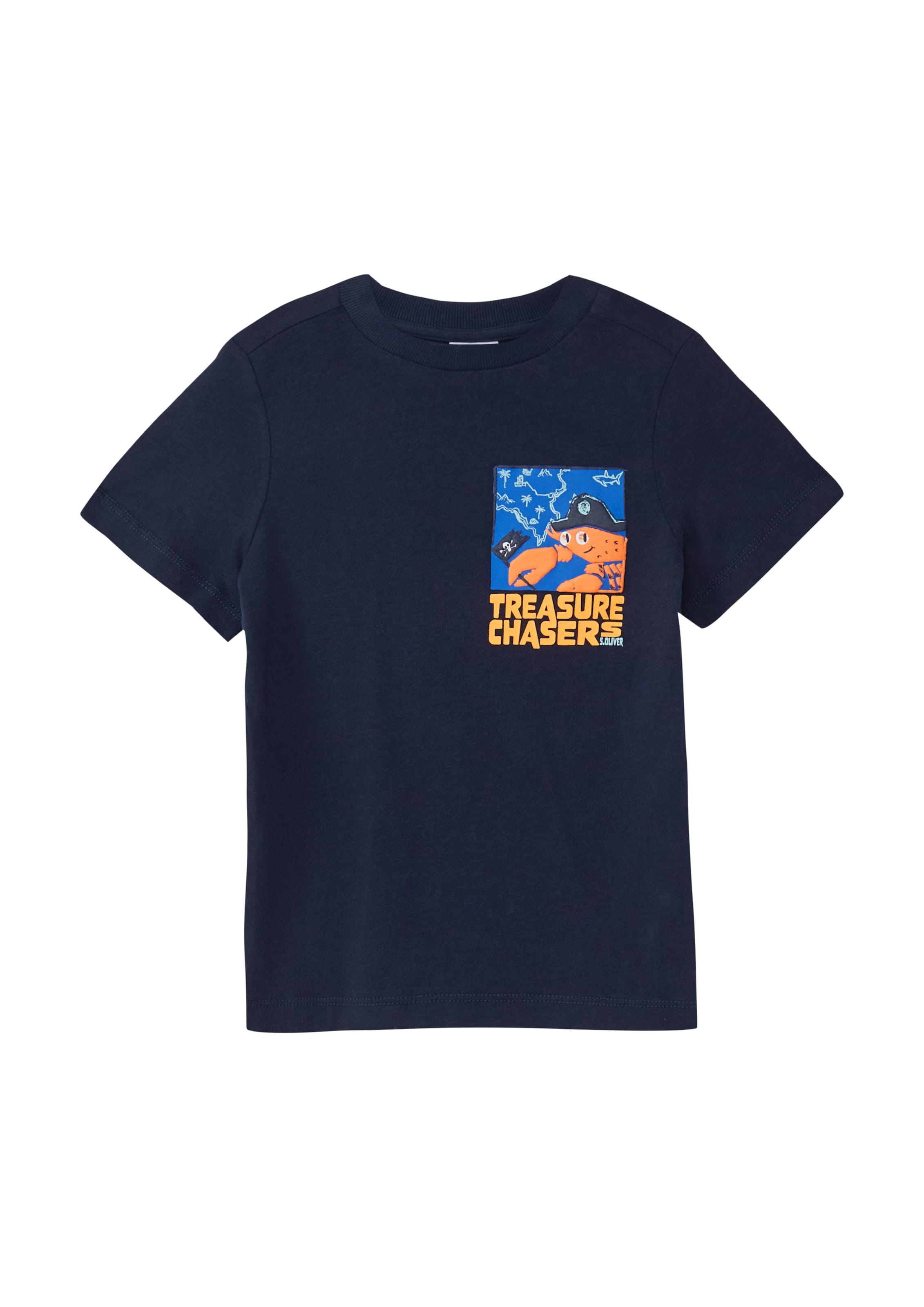 T-Shirt s.Oliver en bleu : devant