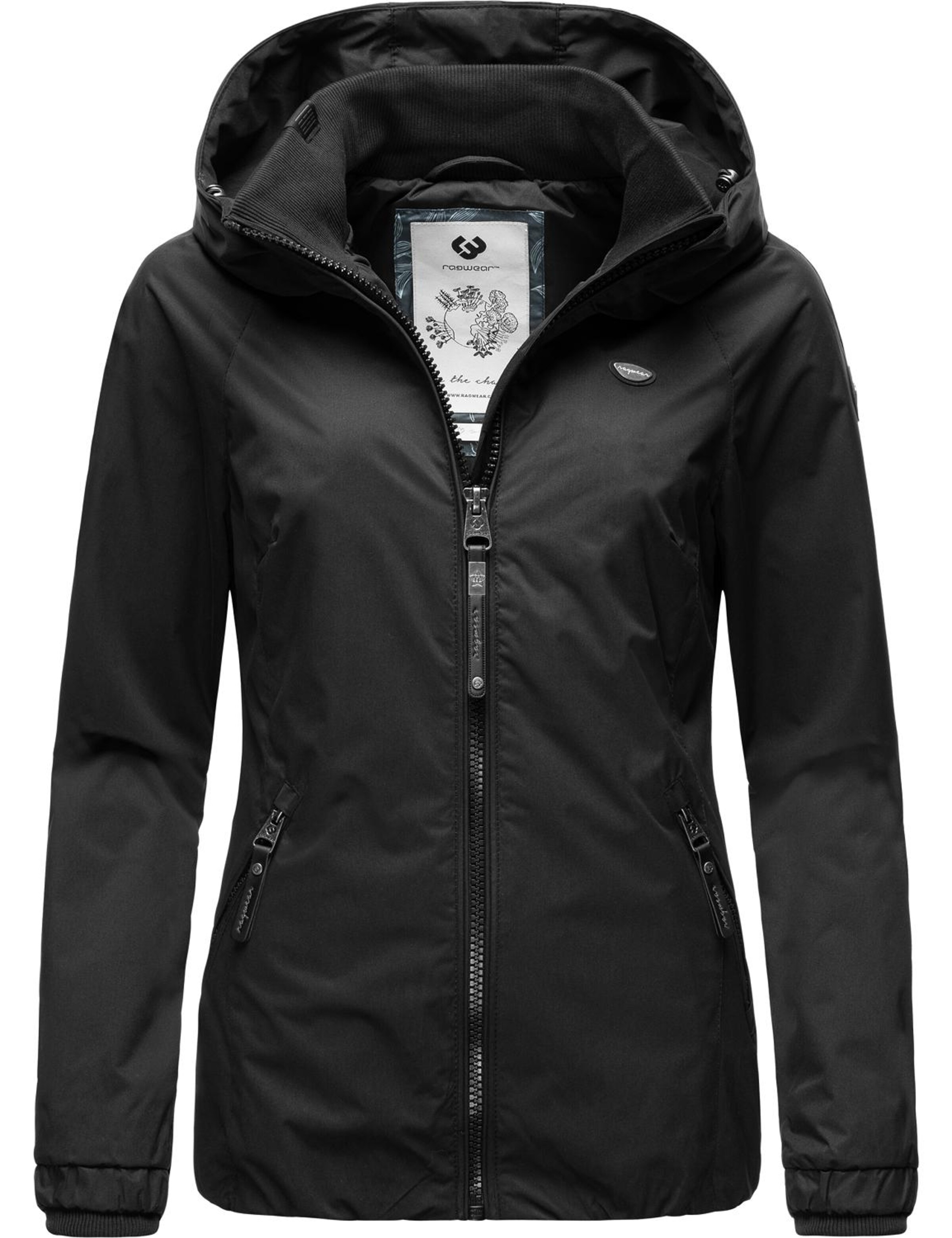 Veste fonctionnelle 'Dizzie' Ragwear en noir