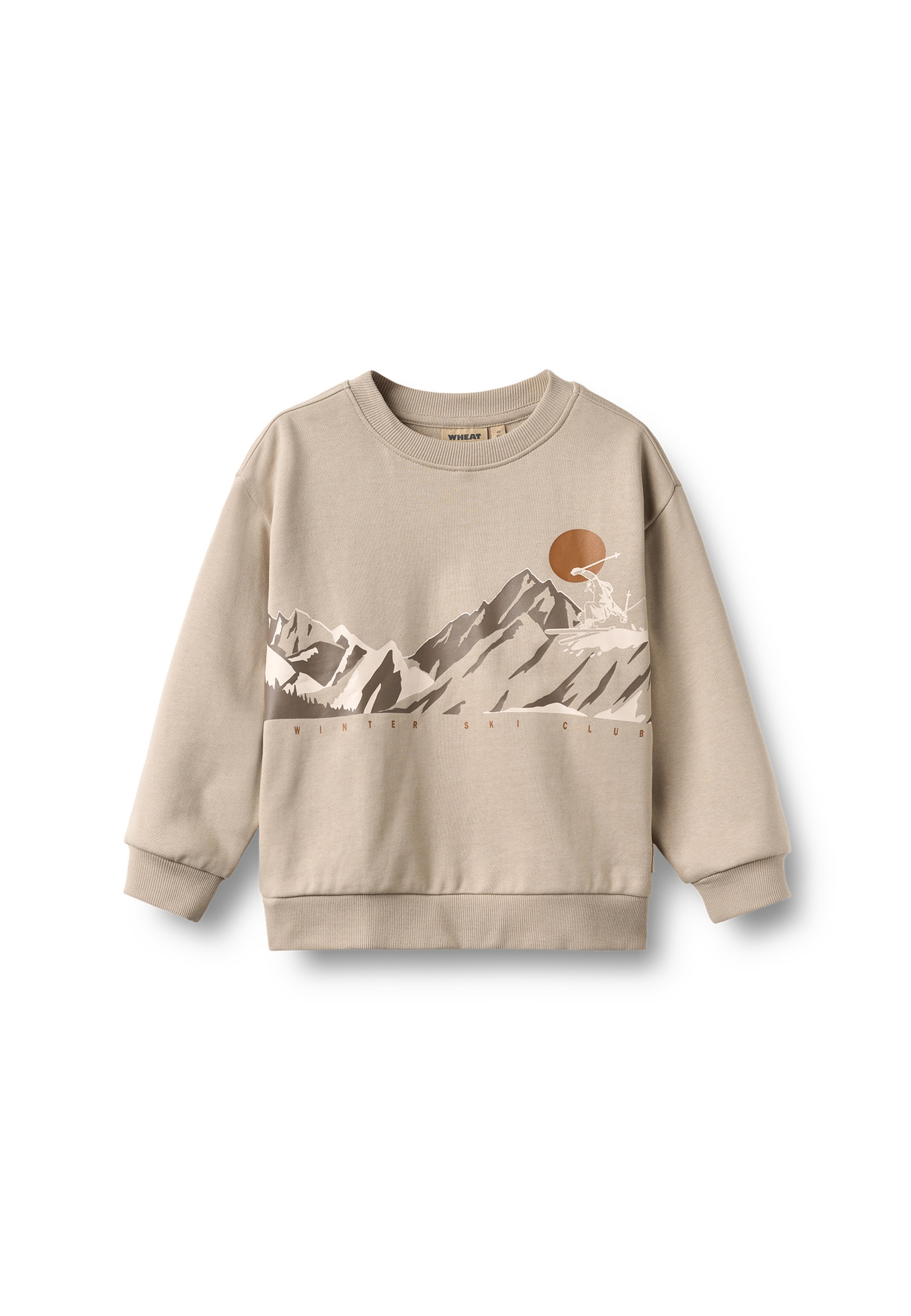 WHEAT - Sweatshirt 'Ellis' em bege: frente