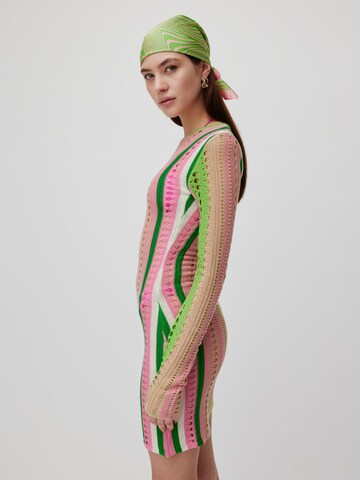 LeGer by Lena Gercke Knit dress 'Stephanie' in Mixed colours