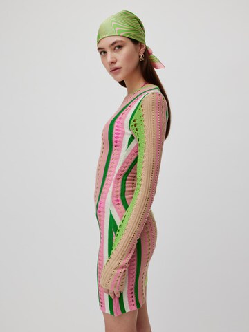 LeGer by Lena Gercke Knitted dress 'Stephanie' in Mixed colors