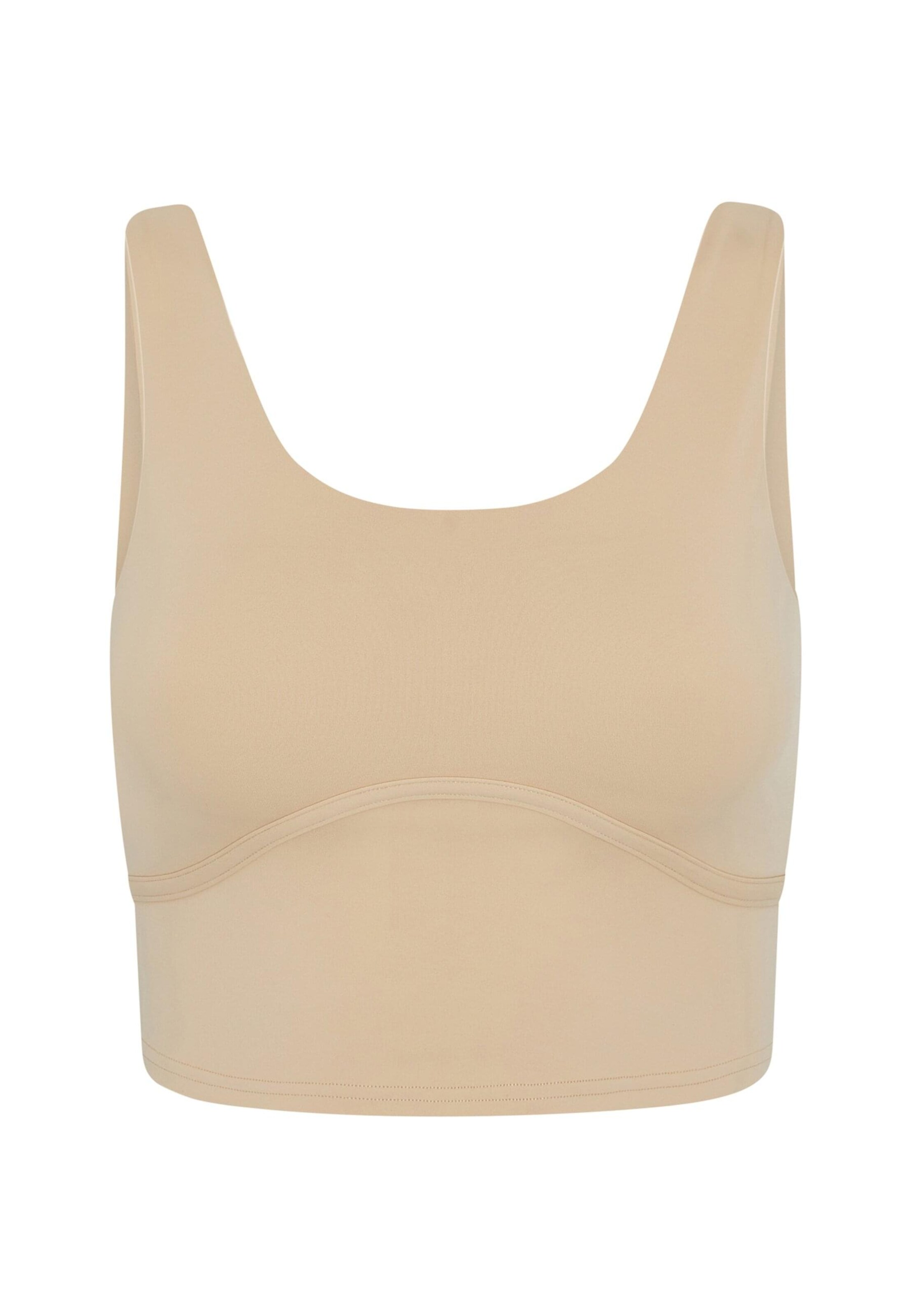 Born Living Yoga Sports top 'Sayani' in Beige: front
