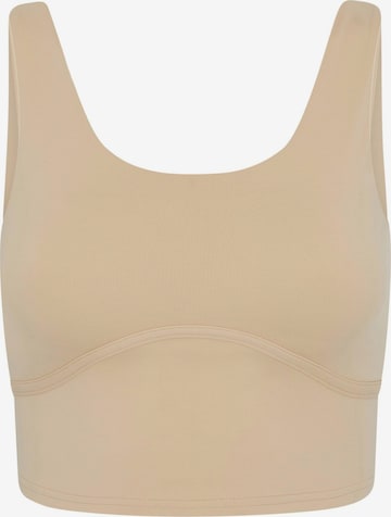Haut de sport 'Sayani' Born Living Yoga en beige : devant