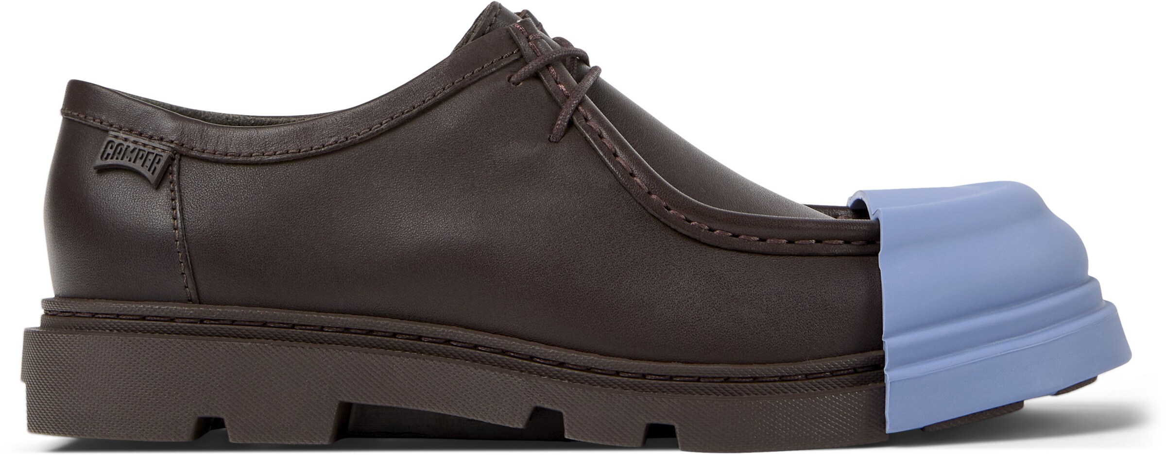 CAMPER - Sapato com atacadores 'Junction' em castanho