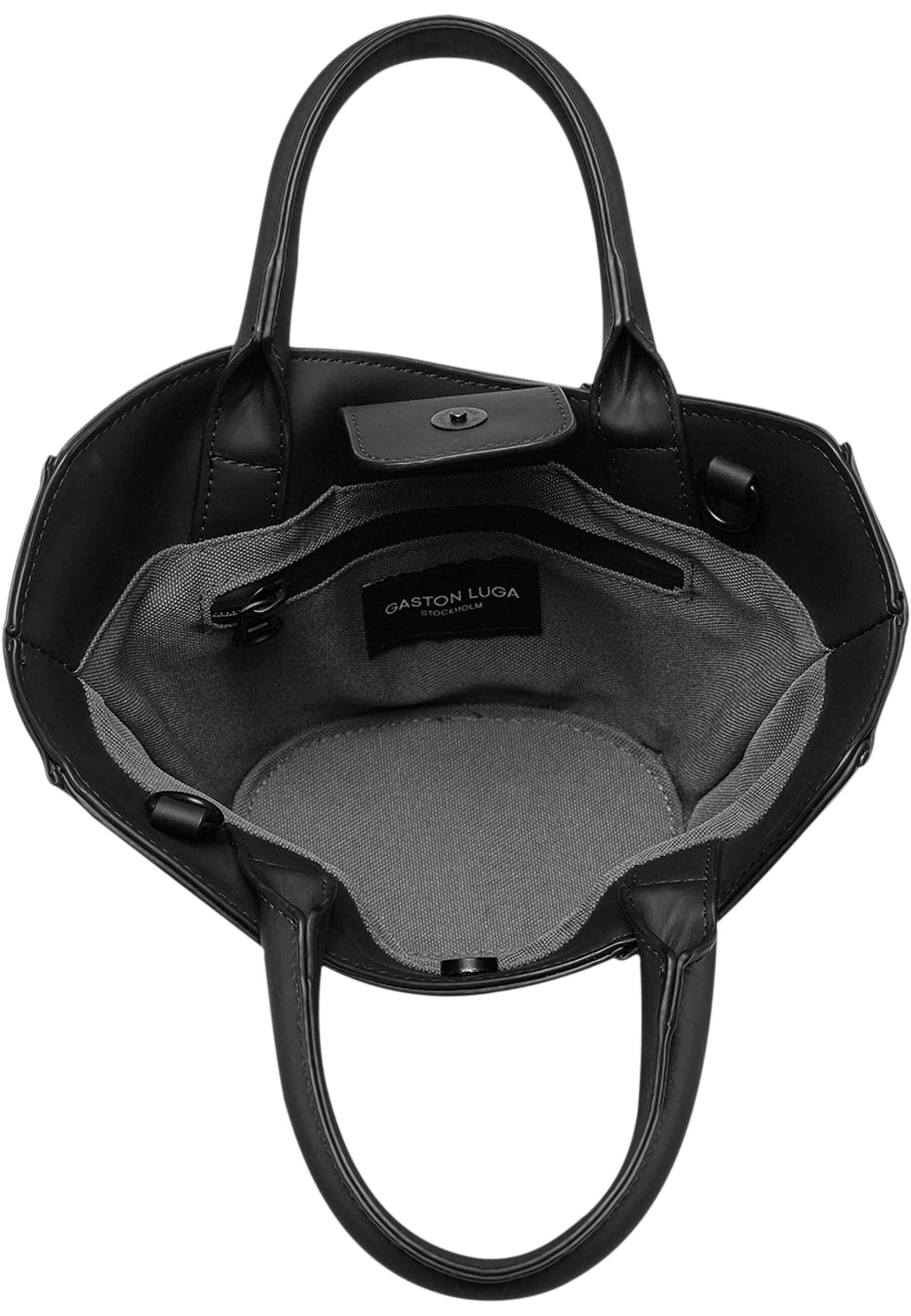 Gaston Luga - Bolso de hombro 'Josefine' en negro