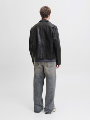 JACK & JONES Демисезонная куртка 'JORMERCER' в Черный