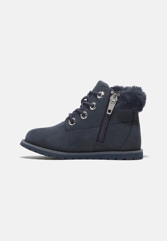 TIMBERLAND Škornji | modra barva