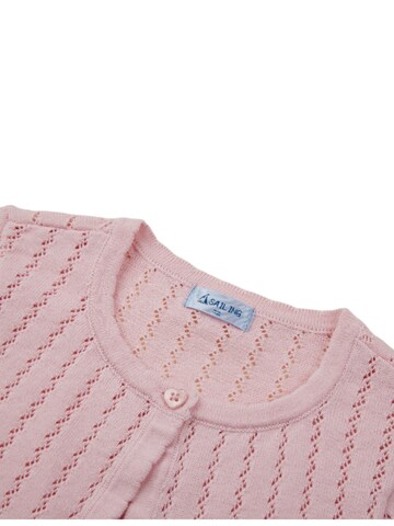 Sailing Knit Cardigan in Pink