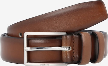 STRELLSON Belt in Brown: front