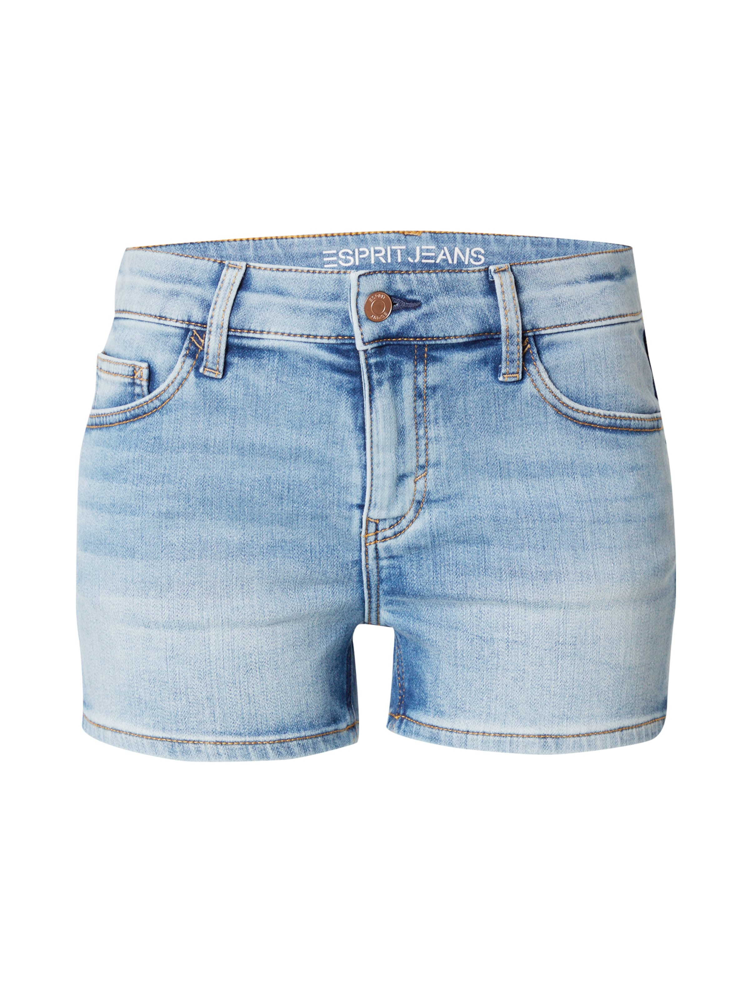 ESPRIT Slimfit Kavbojke | modra barva: sprednja stran