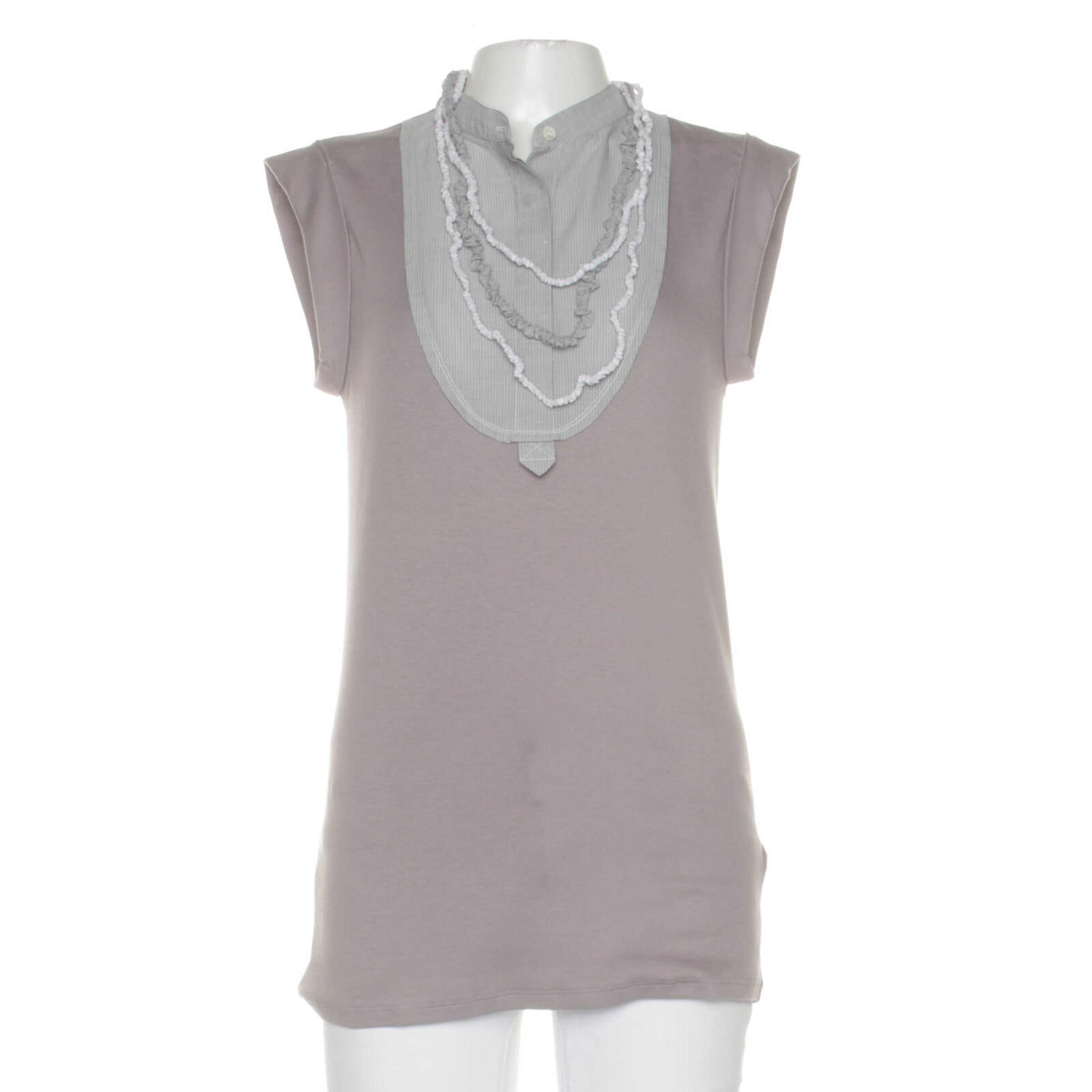 Brunello Cucinelli Top & Shirt in L in Brown: front