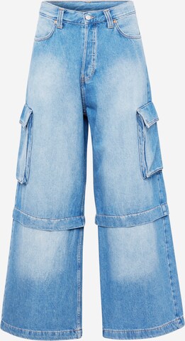 WEEKDAY Cargojeans 'Pasadena' in Blauw: voorkant