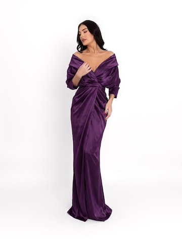 acob a porter Evening dress in Purple
