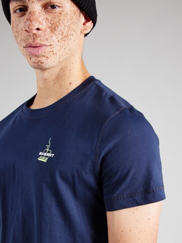 MAMMUT Sportshirt in Blau