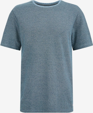 T-Shirt WE Fashion en bleu : devant