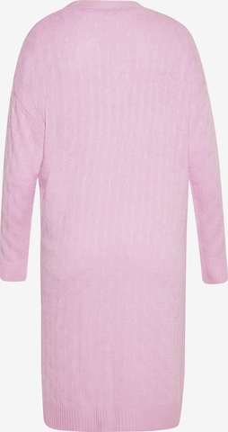 MYMO Gebreid vest in Roze