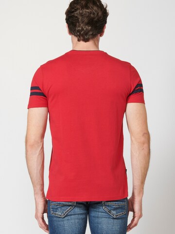 KOROSHI T-Shirt in Rot