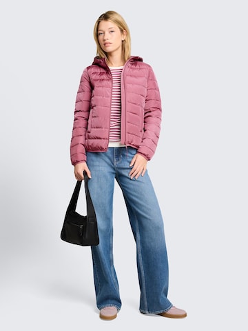 purpurinė TOM TAILOR DENIM Demisezoninė striukė