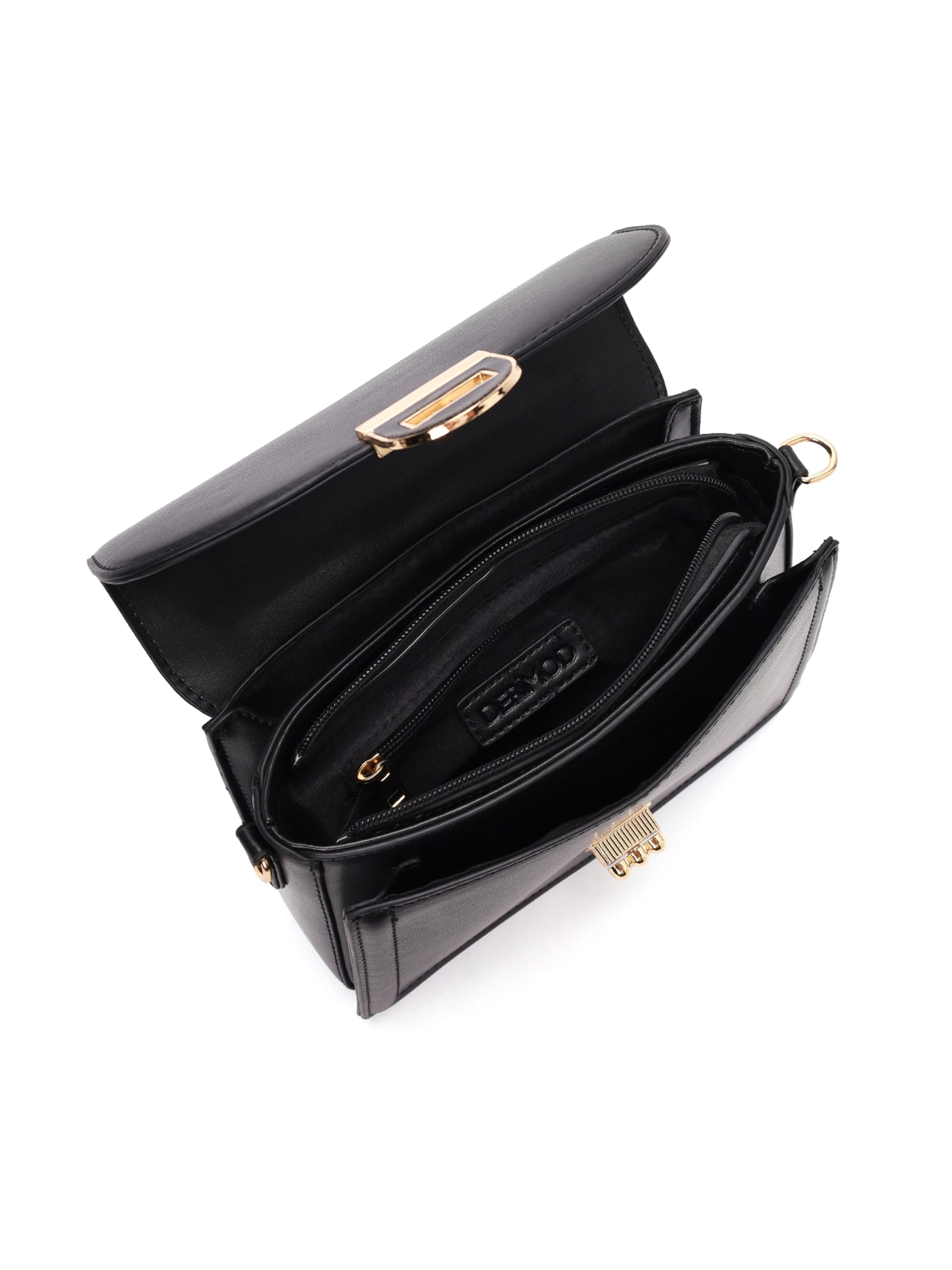 Derimod - Bolso de hombro en negro