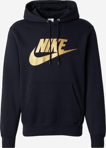 Sweat-shirt 'CLUB' Nike Sportswear en noir : devant