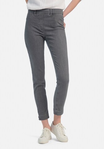 Peter Hahn Slim fit Jeans in Grey: front
