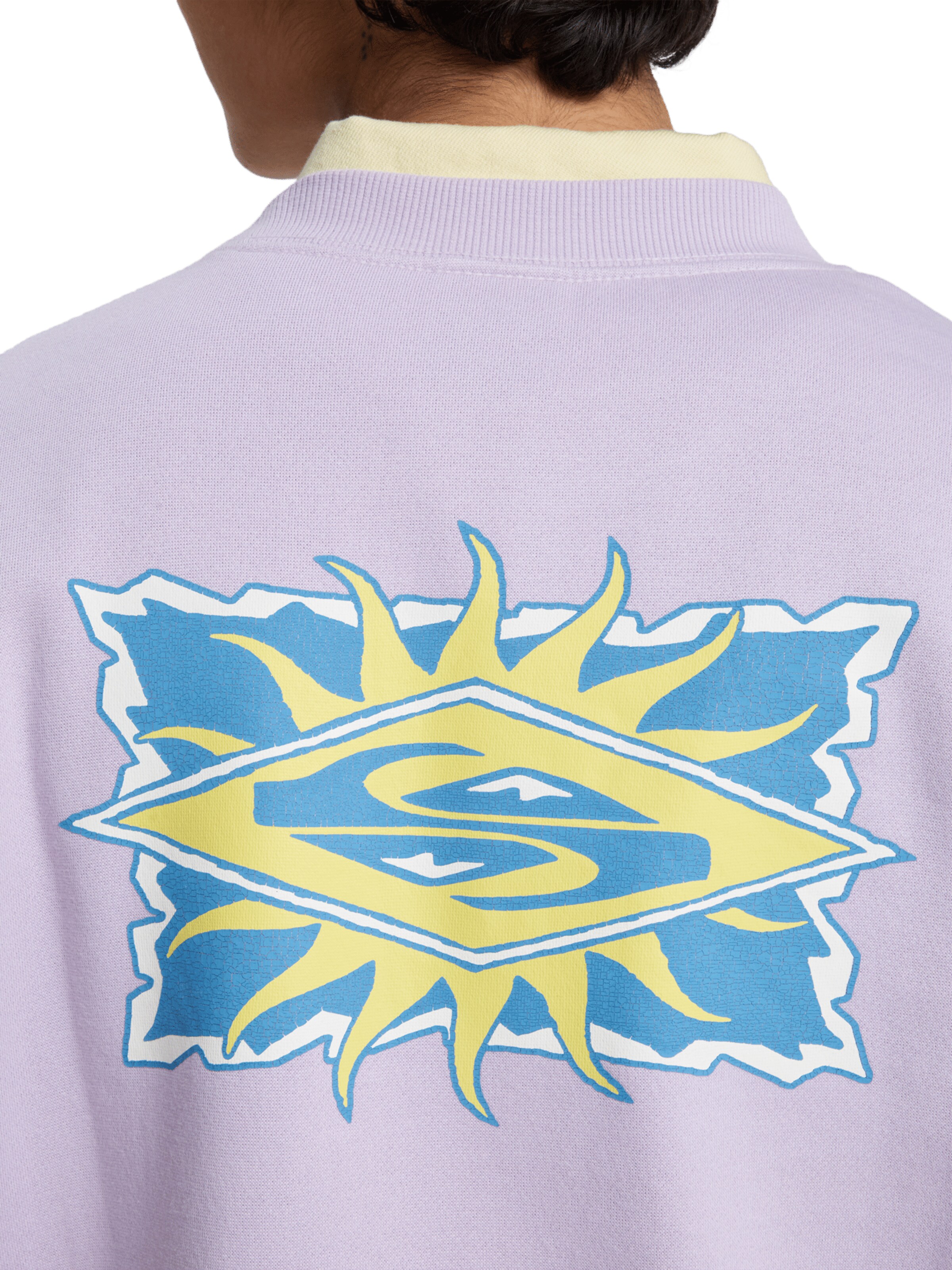 QUIKSILVER Sweatshirt in Lila