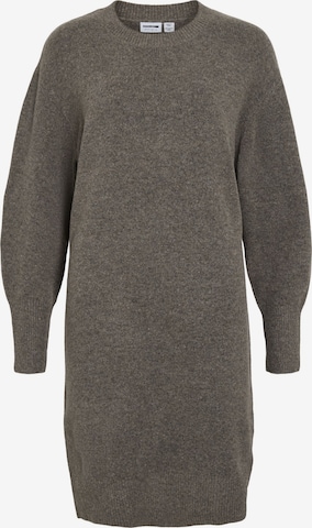 Abito in maglia di Noisy may in marrone: frontale