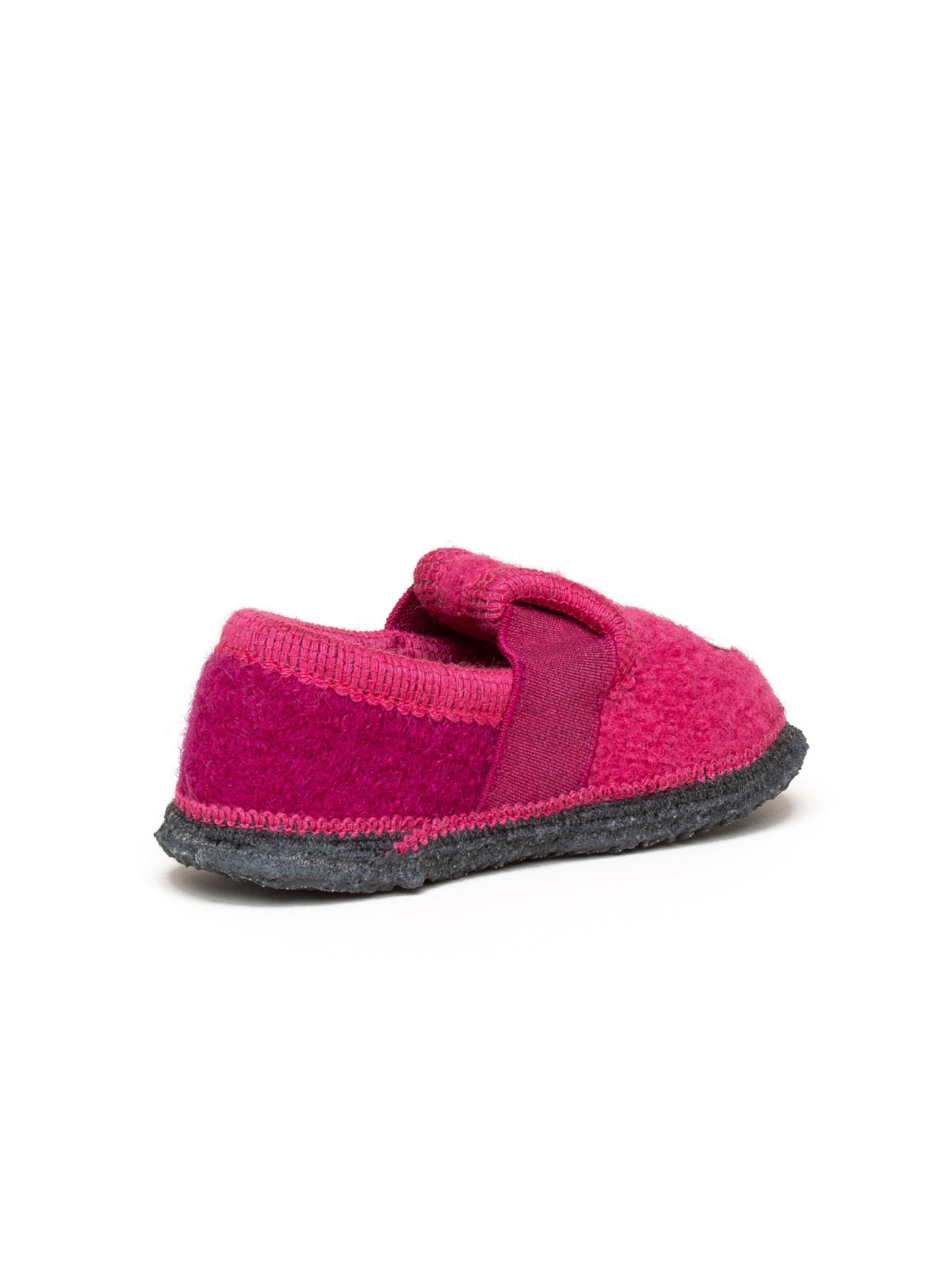 kitz-pichler Hausschuh 'Walkpantoffel Bobby Appl. Einhorn'‌‌‌‌‌‌‌‌‌‌ in Pink