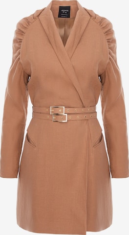 AVENUE N°29 Blazers in Bruin: voorkant