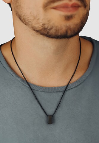 Steelwear Necklace 'berlin' in Black: front